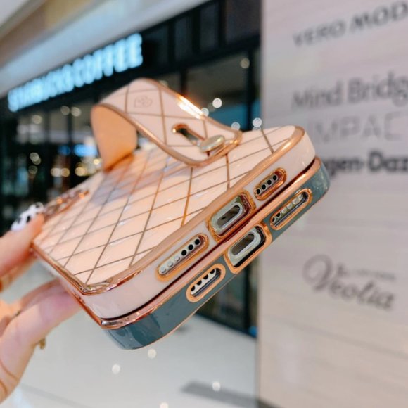 NEW iPhone 13/Pro/Max Wrist Band Electroplate Soft iPhone case - Picture 9 of 10